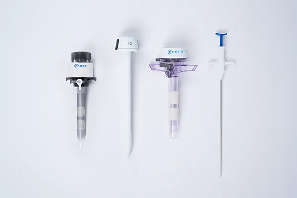 Disposable Trocar with Port Side Closure