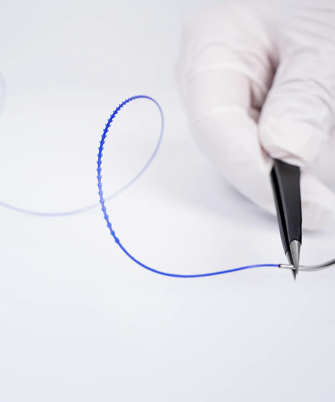 Knotless Absorbable Surgical Suture (Fishbone)